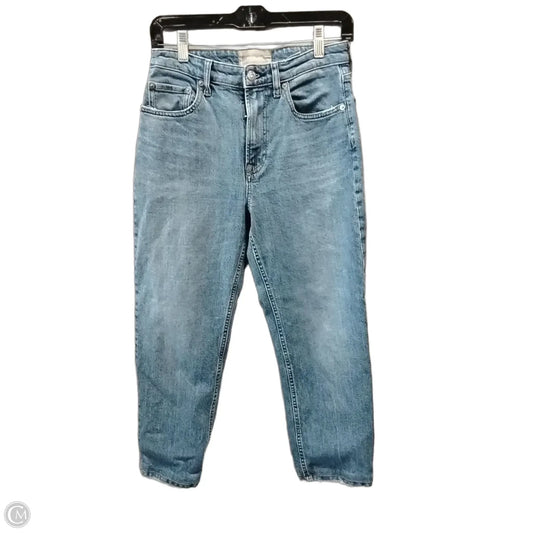 Jeans Straight By Everlane In Blue Denim, Size: 4