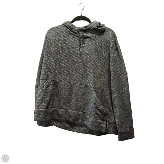 Athletic Sweatshirt Hoodie By Champion In Black, Size: Xxl