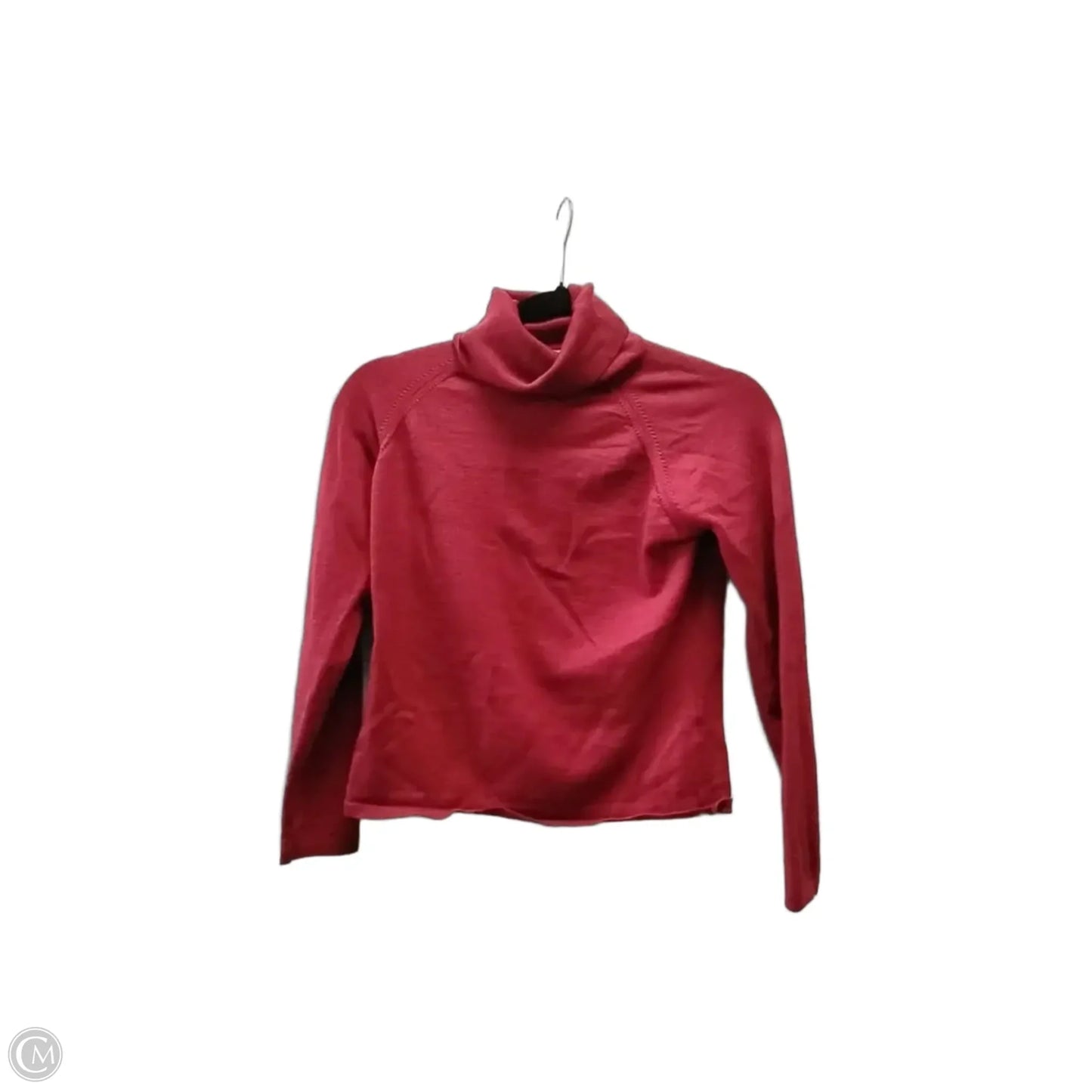 Top Long Sleeve By Nordstrom In Red, Size: Xs