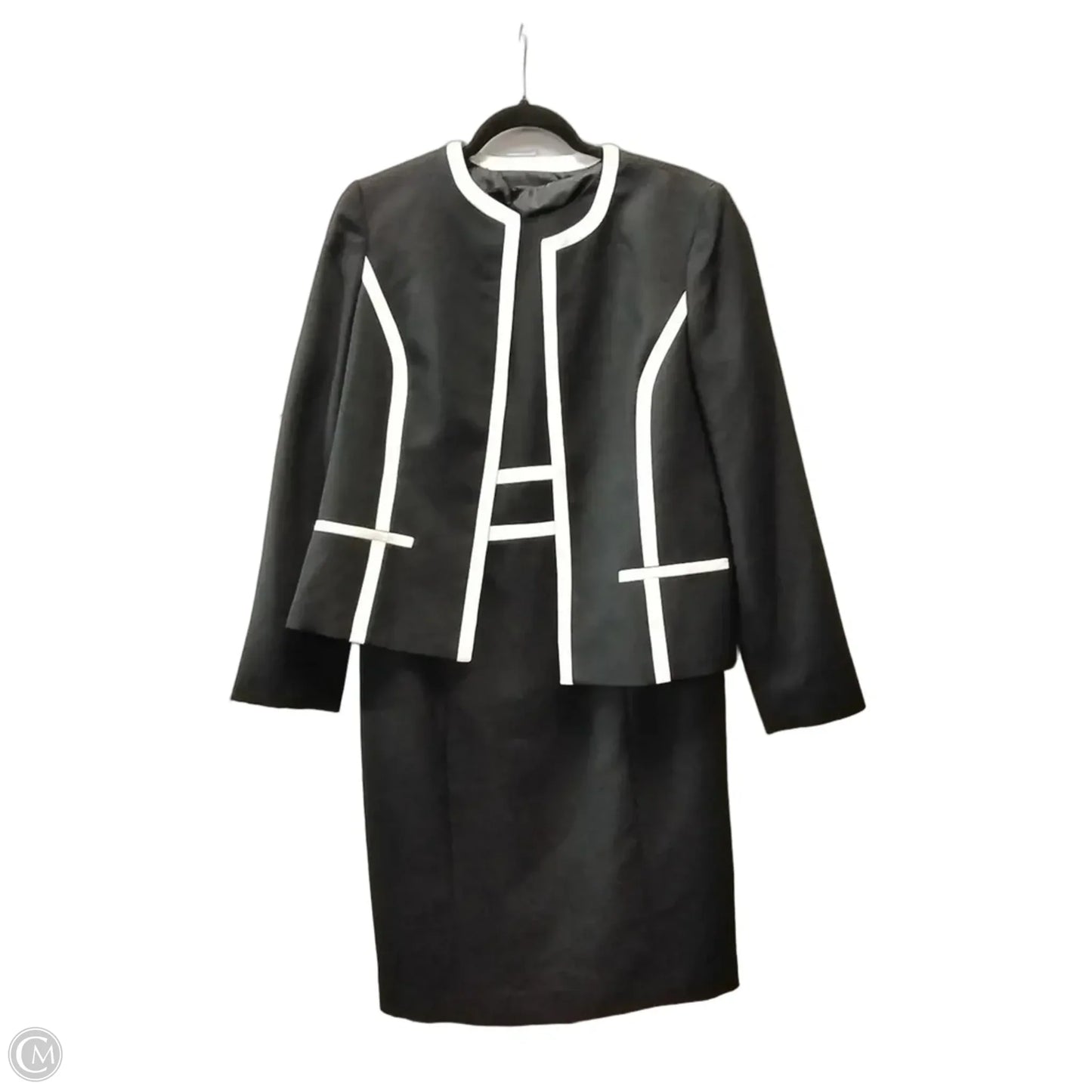Dress Casual Midi By Black Label In Black, Size: 6