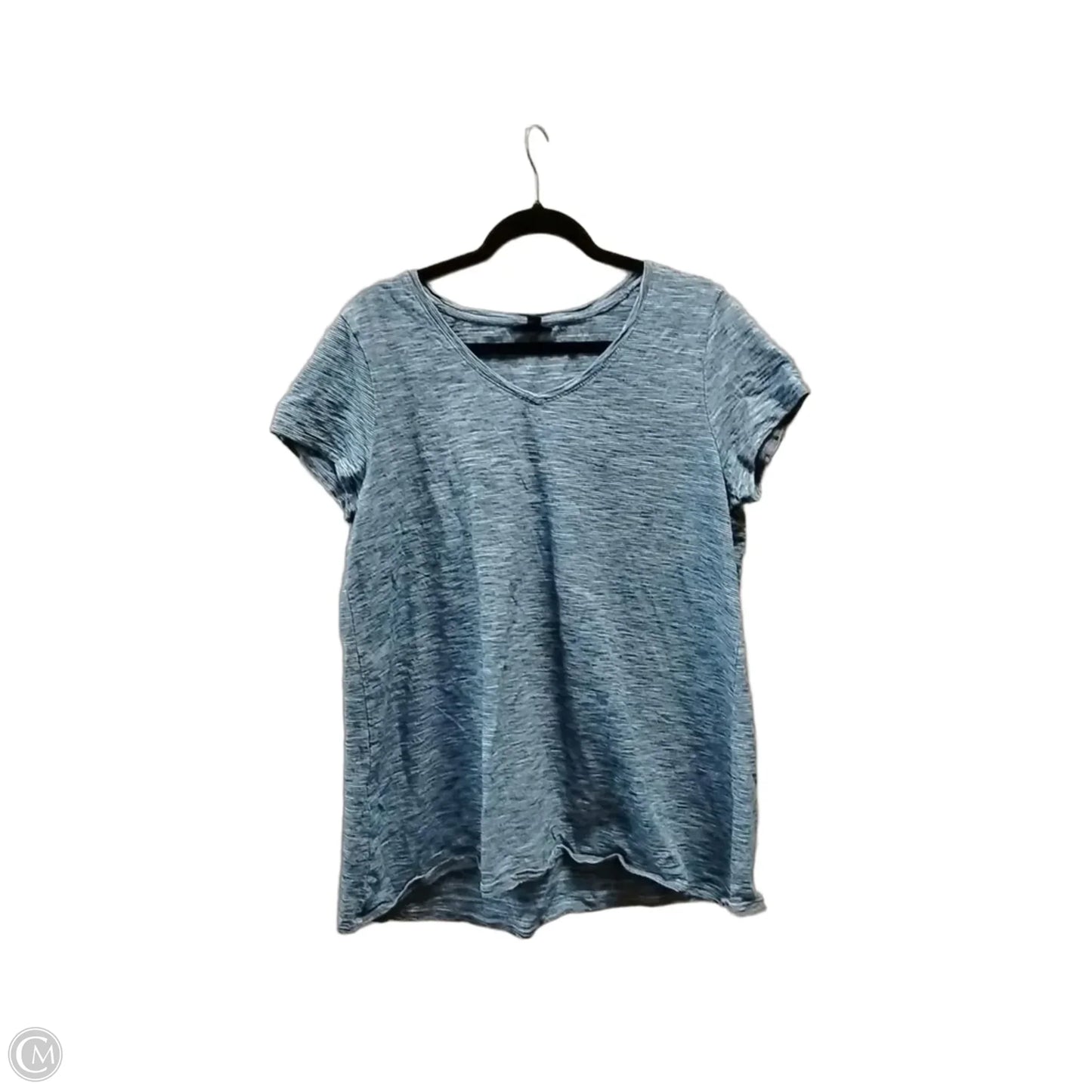 Top Short Sleeve By J. Jill In Blue, Size: L