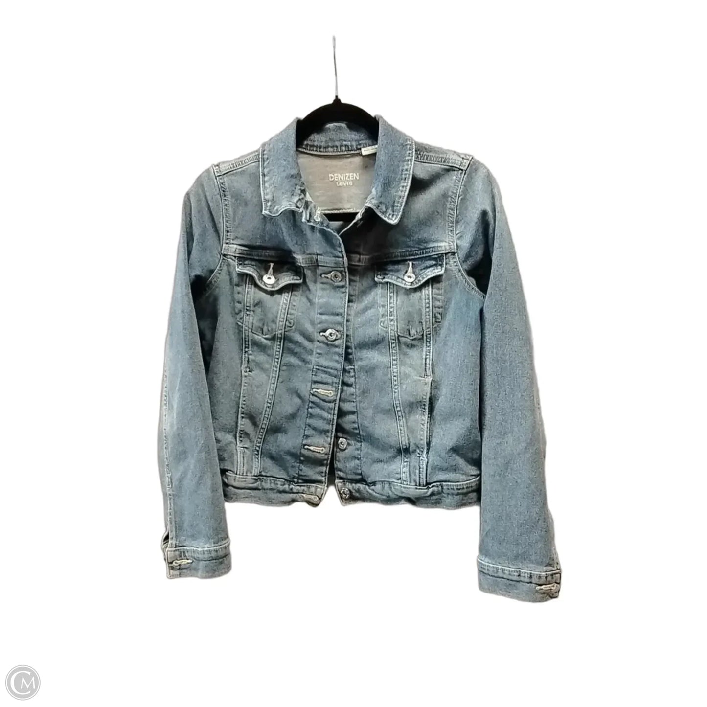 Jacket Denim By Levis In Blue Denim, Size: M