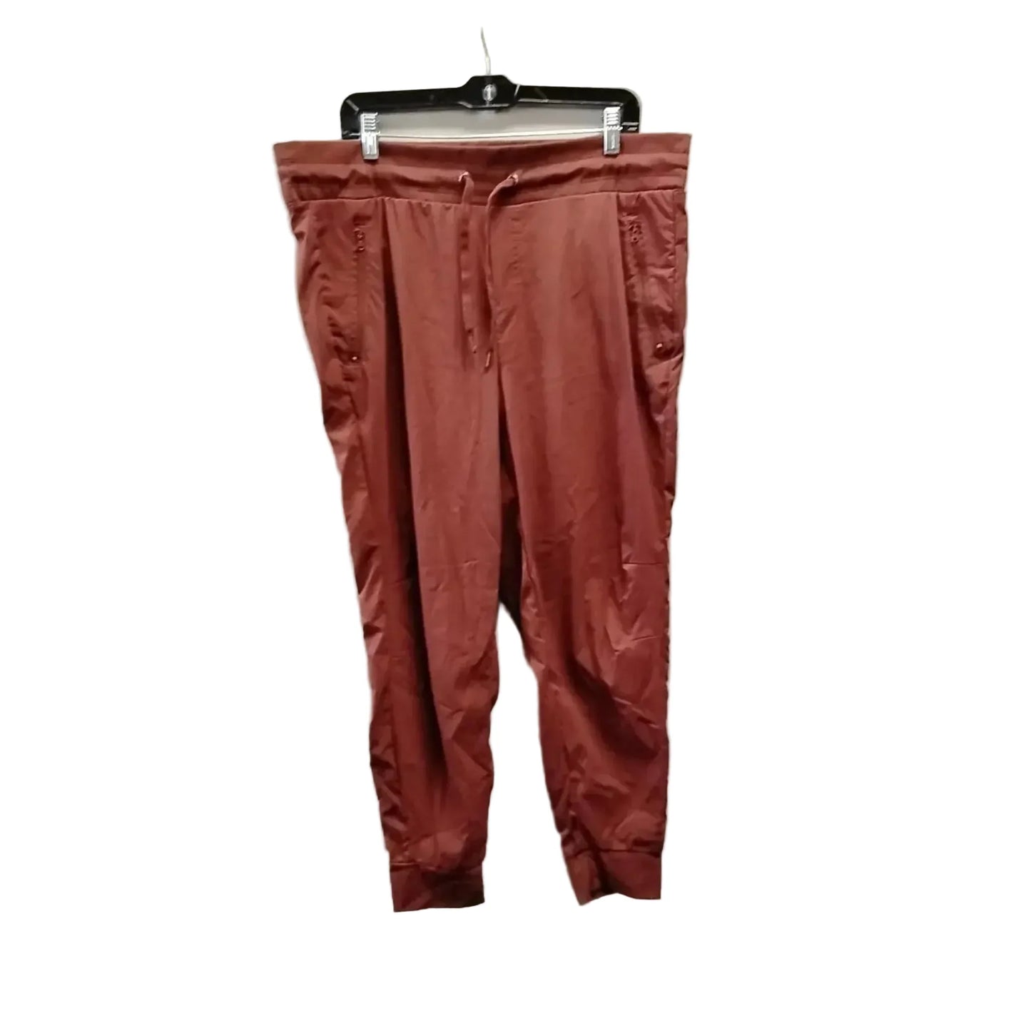 Athletic Pants By Cme In Brown, Size: Xxl