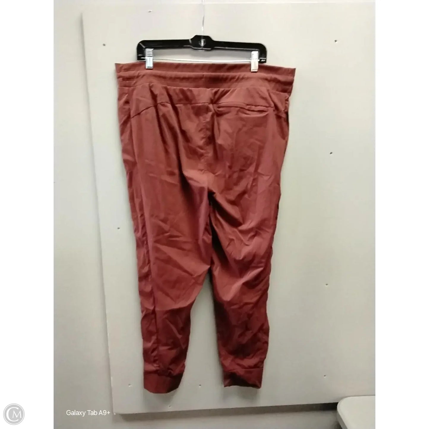 Athletic Pants By Cme In Brown, Size: Xxl