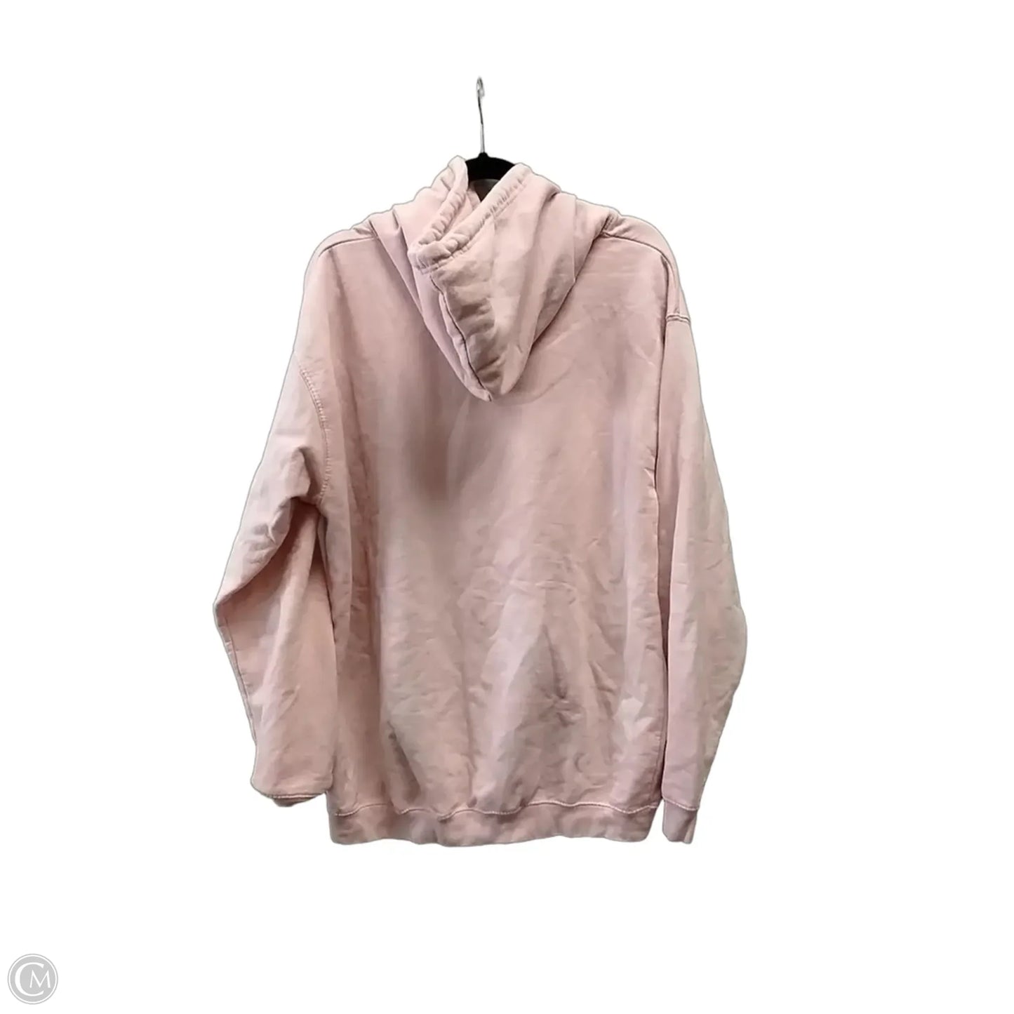 Sweatshirt Hoodie By Cme In Pink, Size: Xl