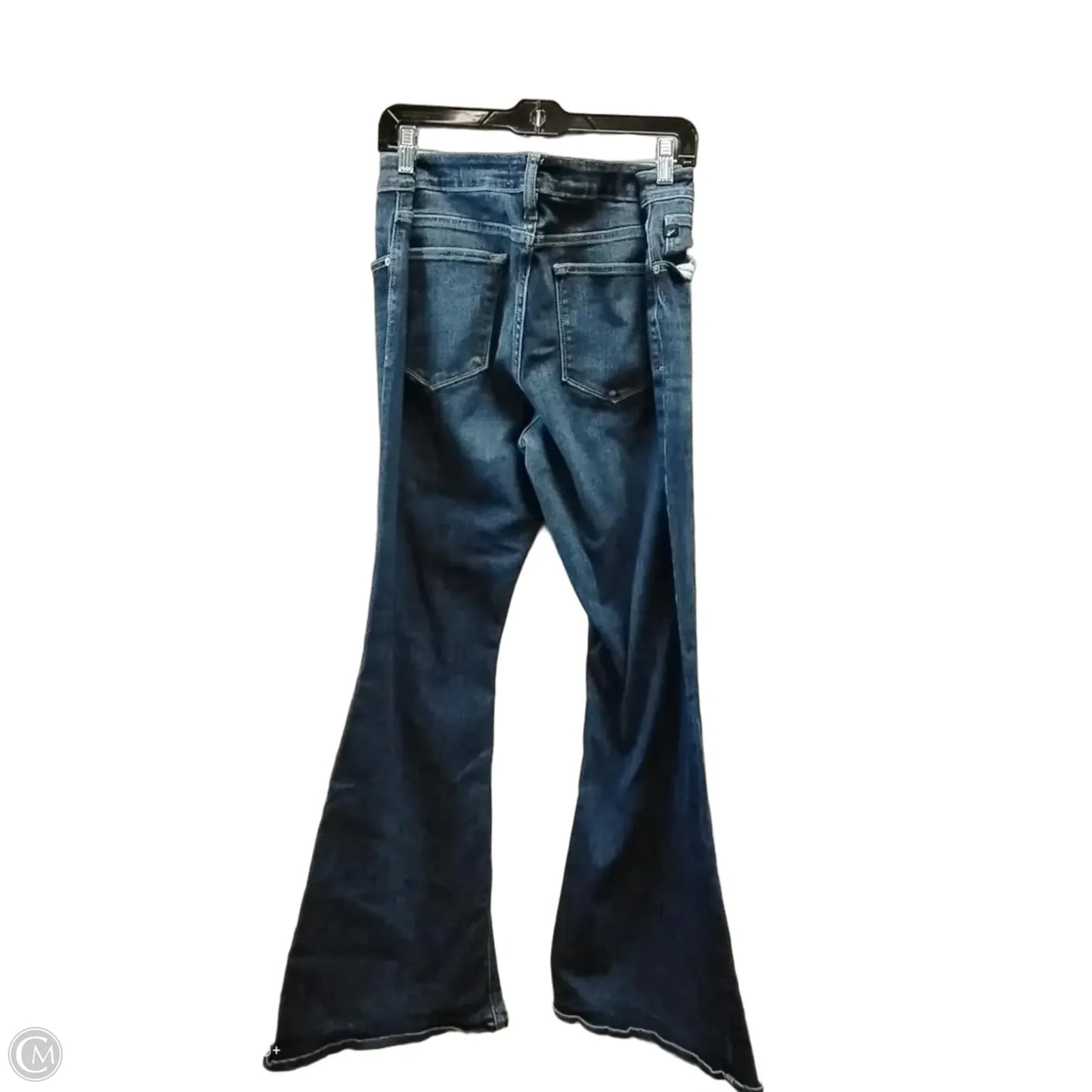 Jeans Flared By Kancan In Blue Denim, Size: 12