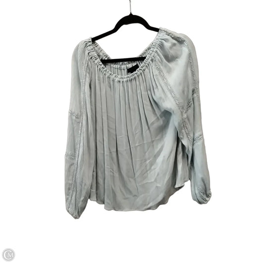Blouse Long Sleeve By Sanctuary In Blue, Size: M