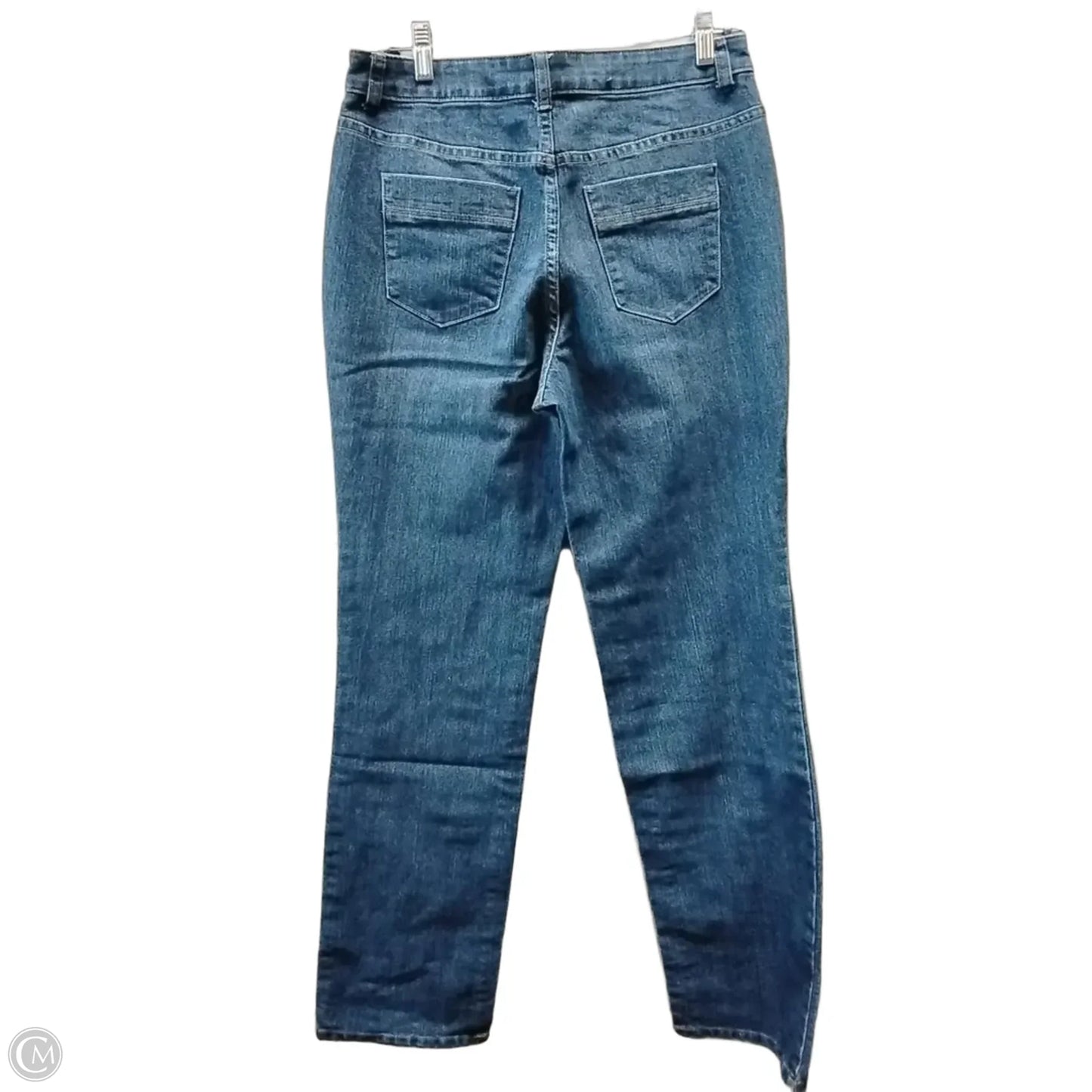 Jeans Straight By Christopher And Banks In Blue Denim, Size: 6