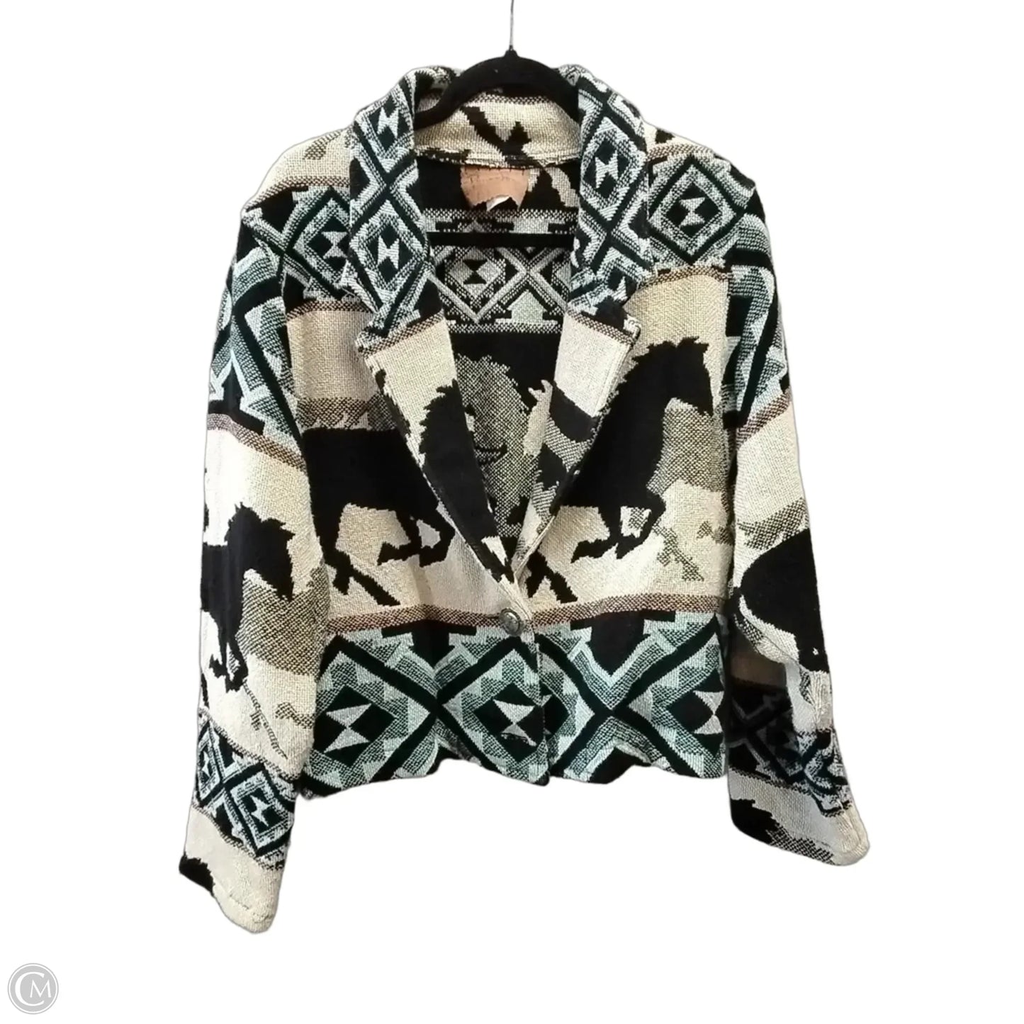 Jacket Other By Cme In Geometric Pattern, Size: L