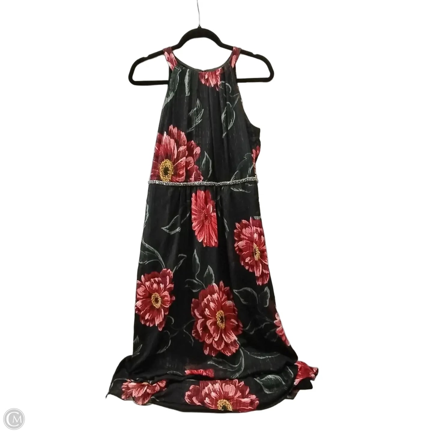 Dress Party Long By Cme In Floral Print, Size: 10