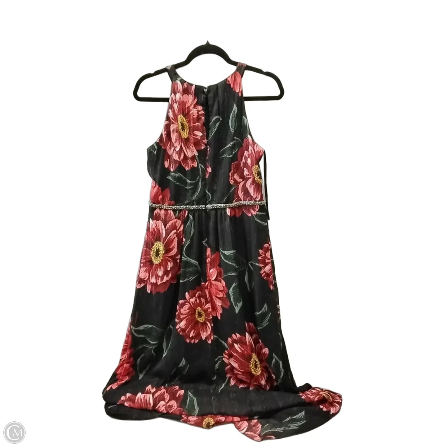Dress Party Long By Cme In Floral Print, Size: 10