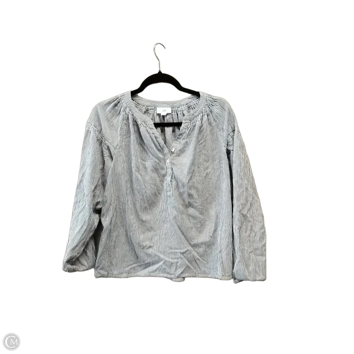Top Long Sleeve By J. Jill In Striped Pattern, Size: Xs