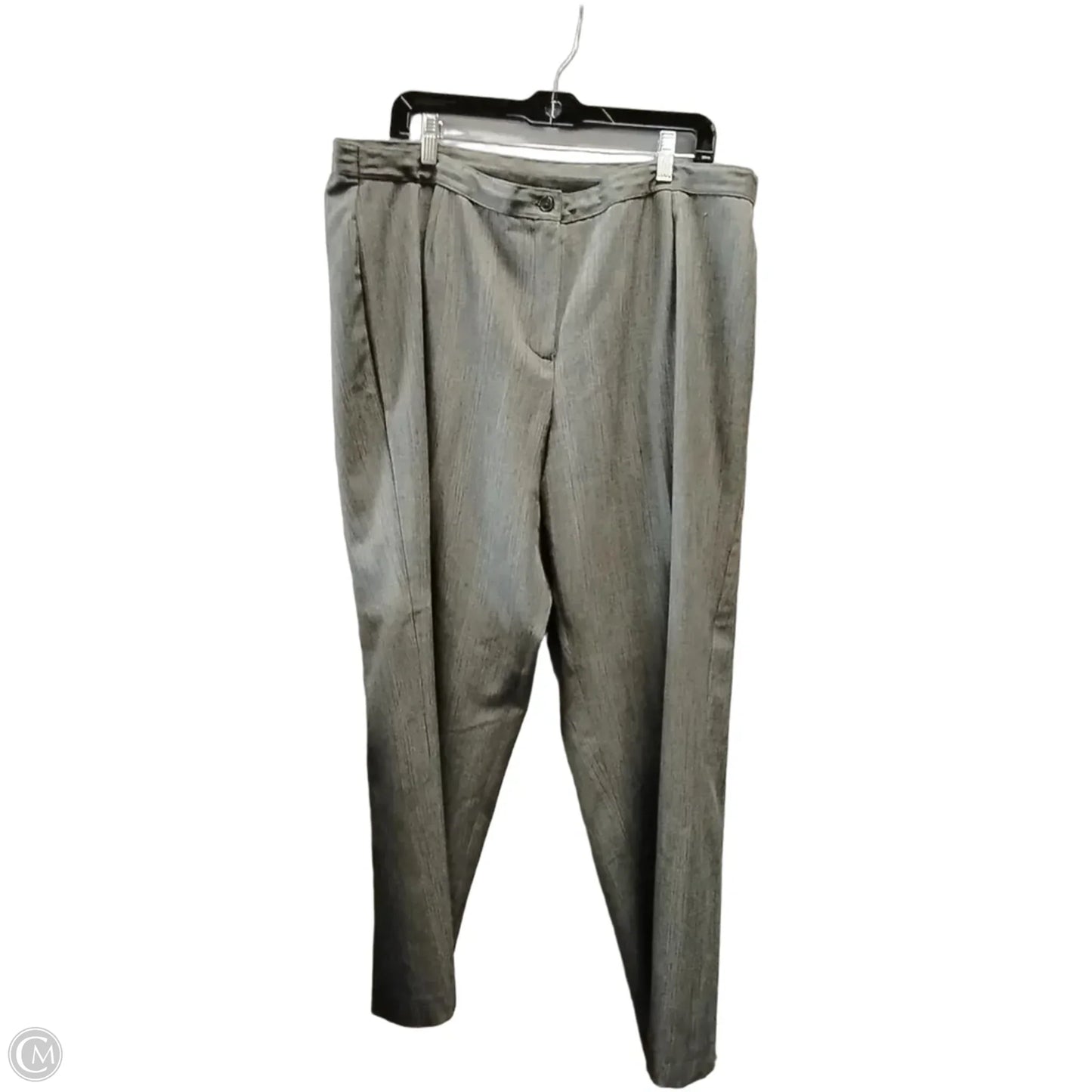 Pants Dress By Rafaella In Grey, Size: 22w