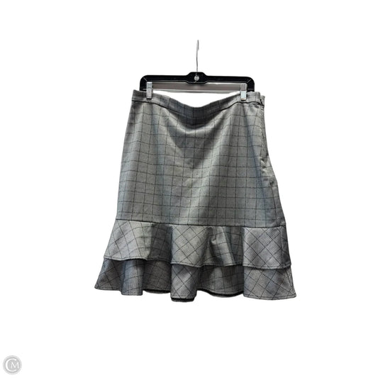 Skirt Mini & Short By Banana Republic In Plaid Pattern, Size: 14