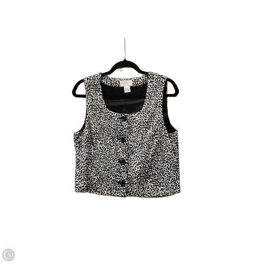 Vest Other By Express In Animal Print, Size: L
