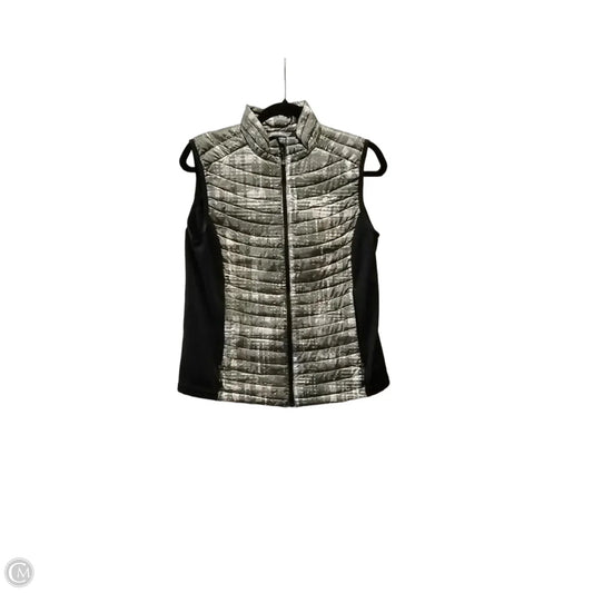 Vest Puffer & Quilted By Eddie Bauer In Grey, Size: M