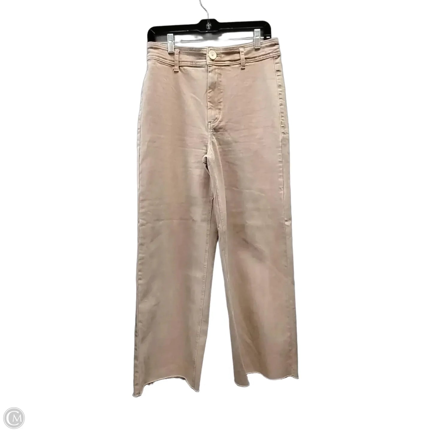 Jeans Wide Leg By Oat In Pink, Size: 8