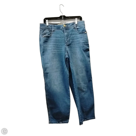 Jeans Wide Leg By Democracy In Blue Denim, Size: 8