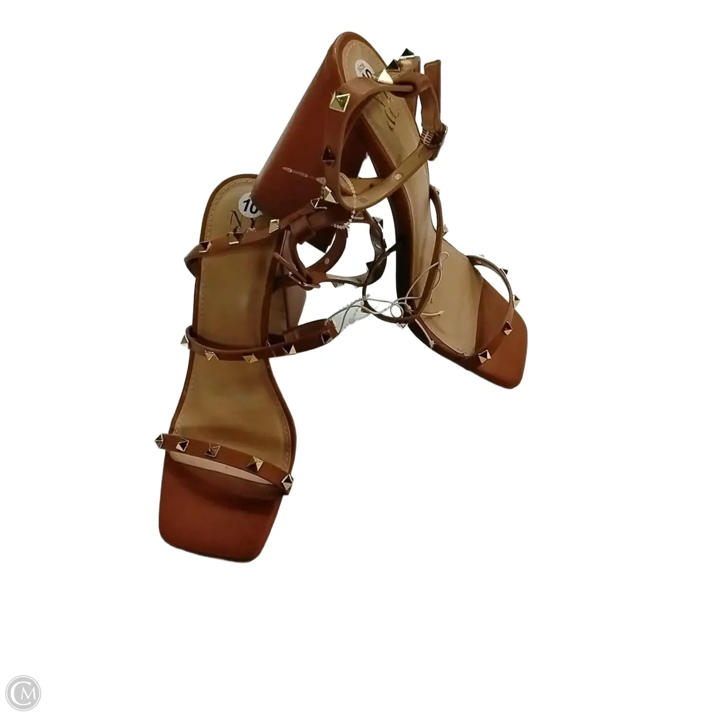 Shoes Heels Block By Ny Collection In Orange, Size: 10