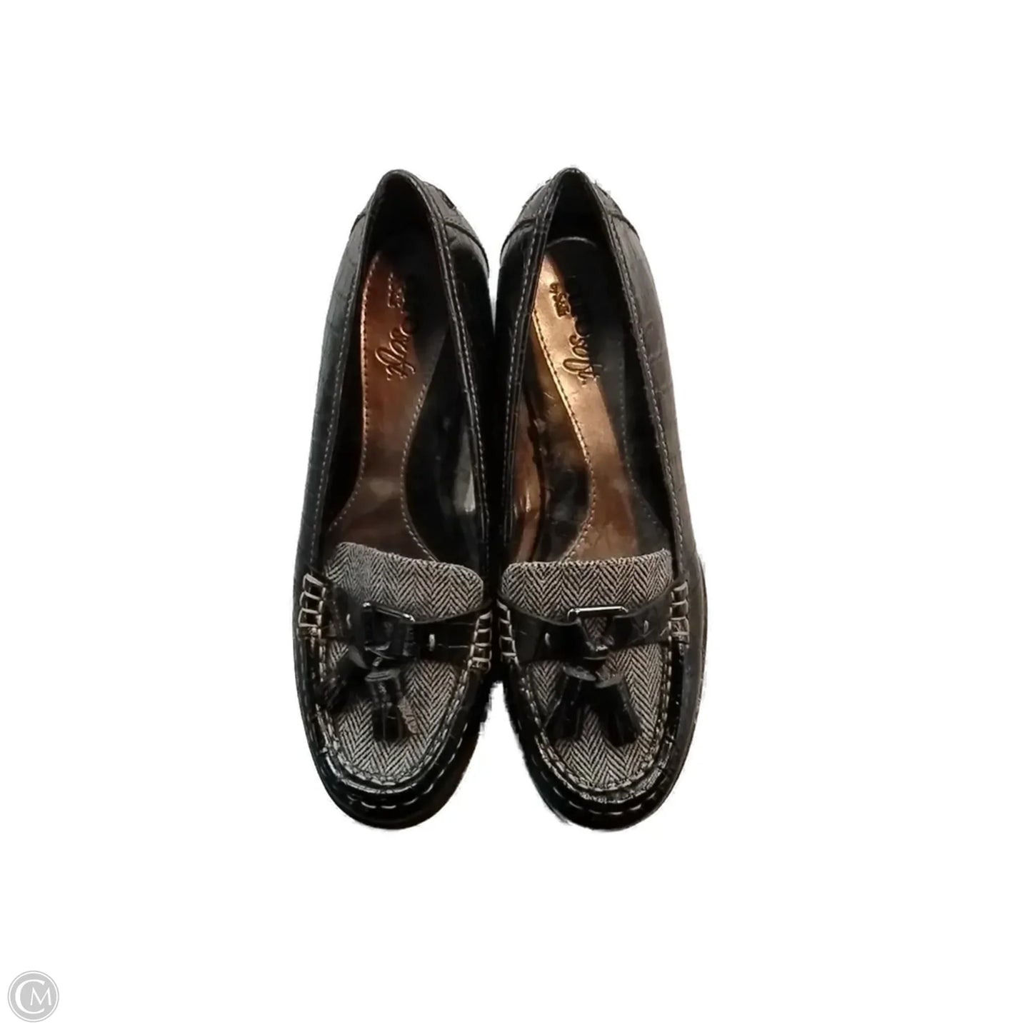 Shoes Flats By Clothes Mentor In Black, Size: 6