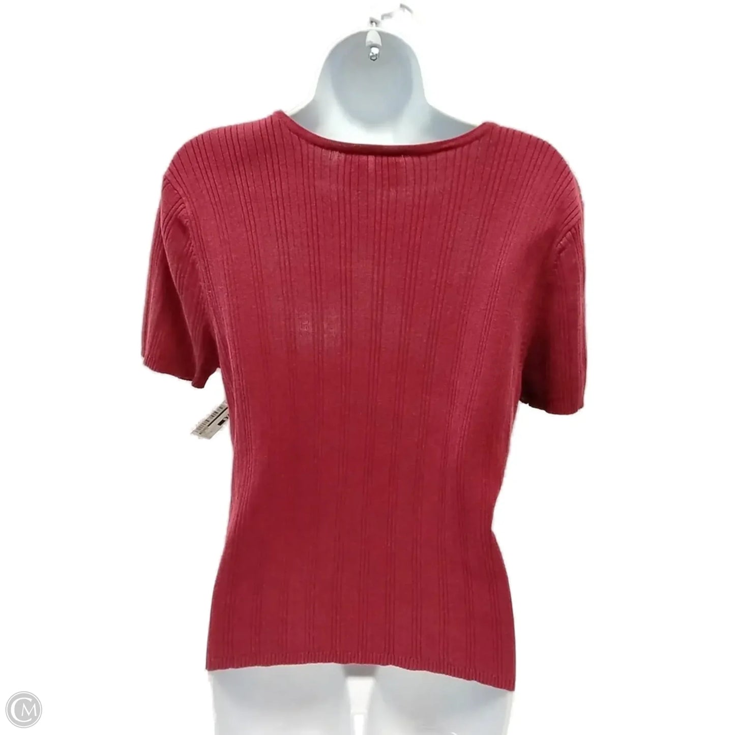 Top Short Sleeve By Merona In Red, Size: Xl