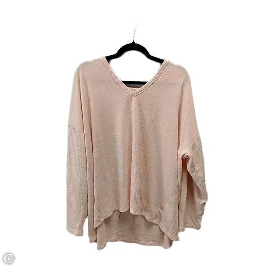 Sweatshirt Crewneck By Clothes Mentor In Orange, Size: 3x