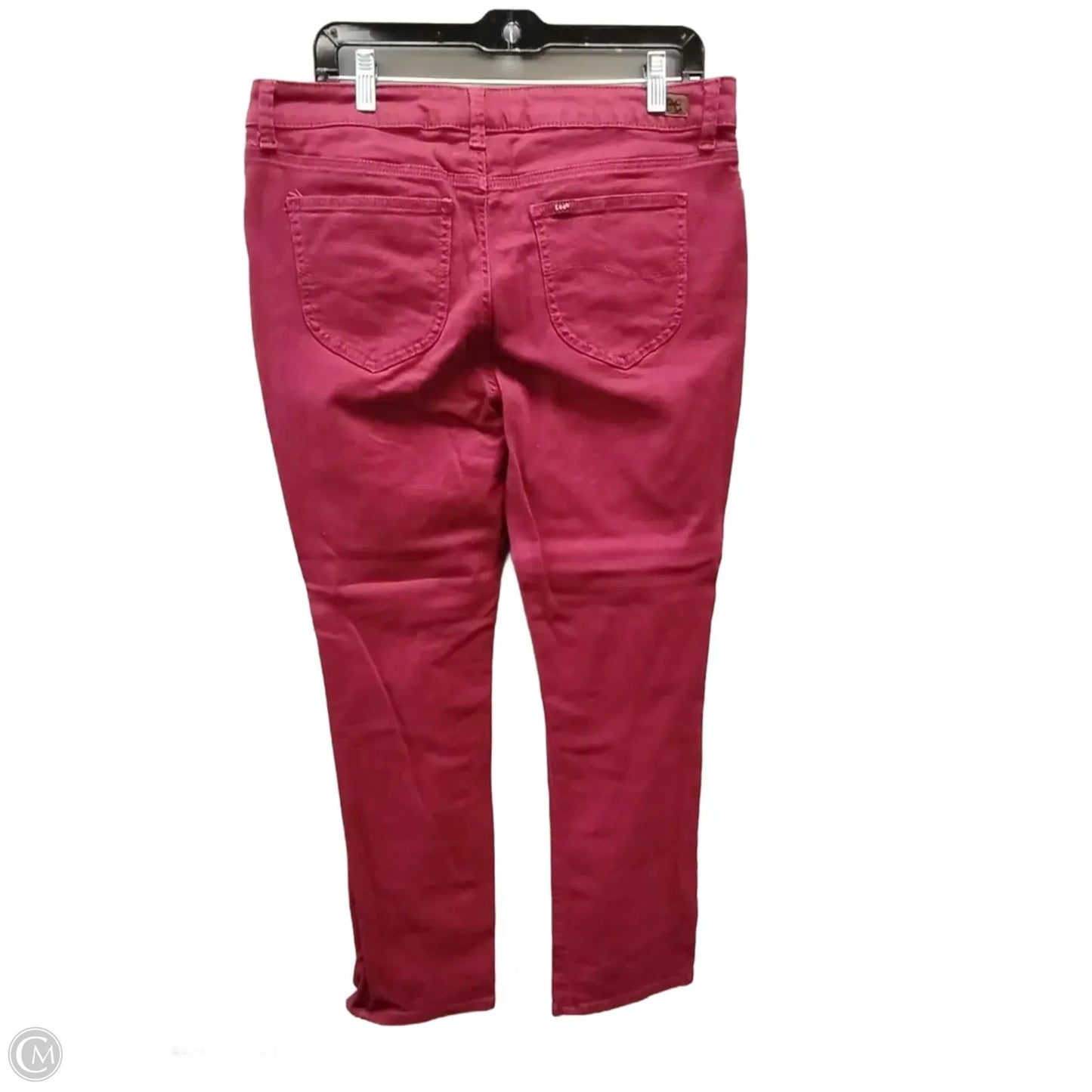 Jeans Straight By Lee In Red, Size: 10