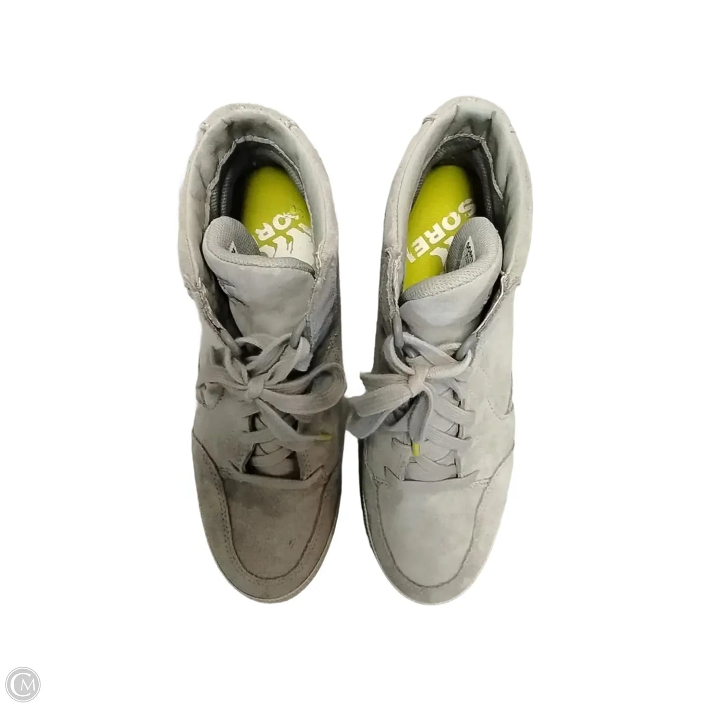 Boots Ankle Heels By Sorel In Green, Size: 8