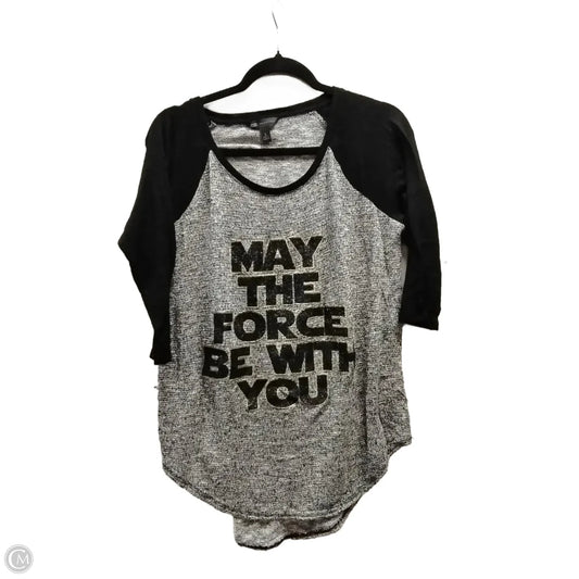 Top Long Sleeve By Rock And Republic In Grey, Size: L