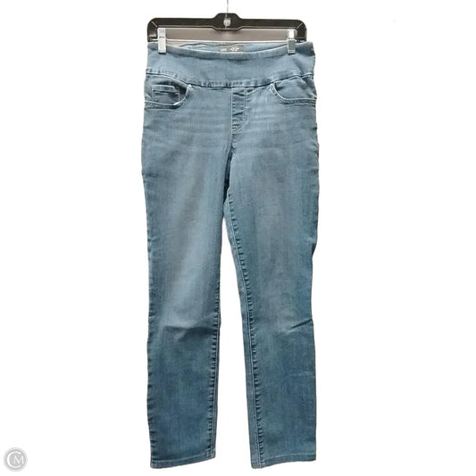 Jeans Skinny By Lee In Blue, Size: 6