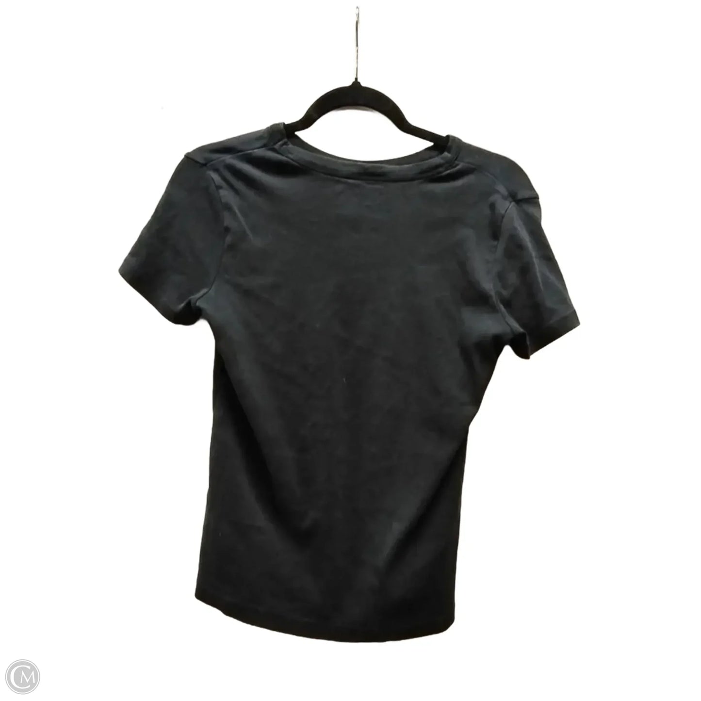 Top Short Sleeve Basic By Lands End In Black, Size: S