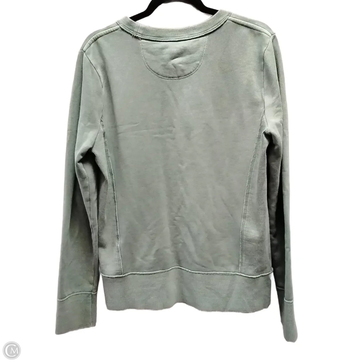 Sweatshirt Collar By Converse In Green, Size: Xl