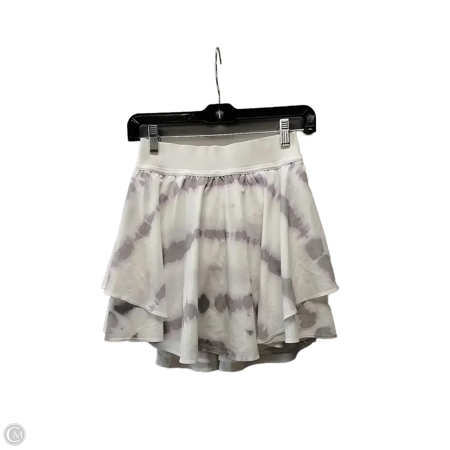 Athletic Skort By Lululemon In White, Size: 4