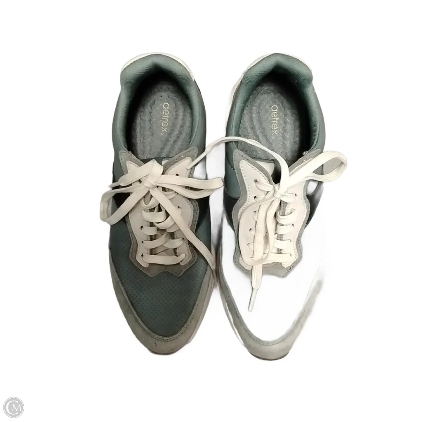 Shoes Sneakers By Aetrex In Blue, Size: 7