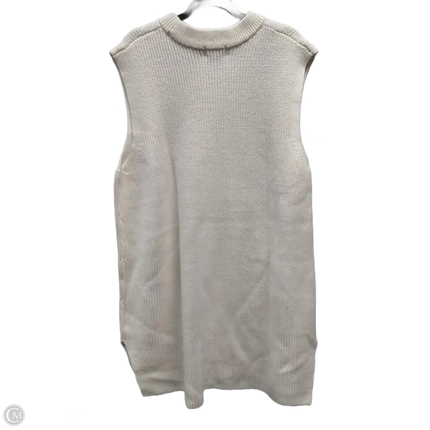 Dress Sweater By H&m In White, Size: Xl