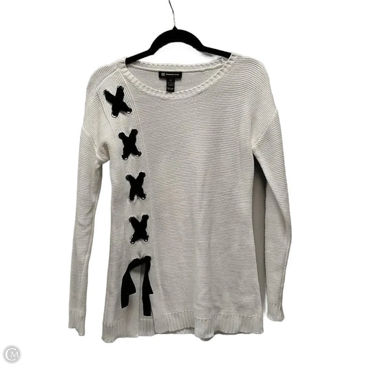 Sweater By International Concepts In White, Size: Xs