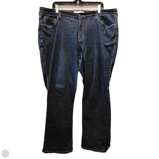 Jeans Skinny By Sonoma In Blue Denim, Size: 18w