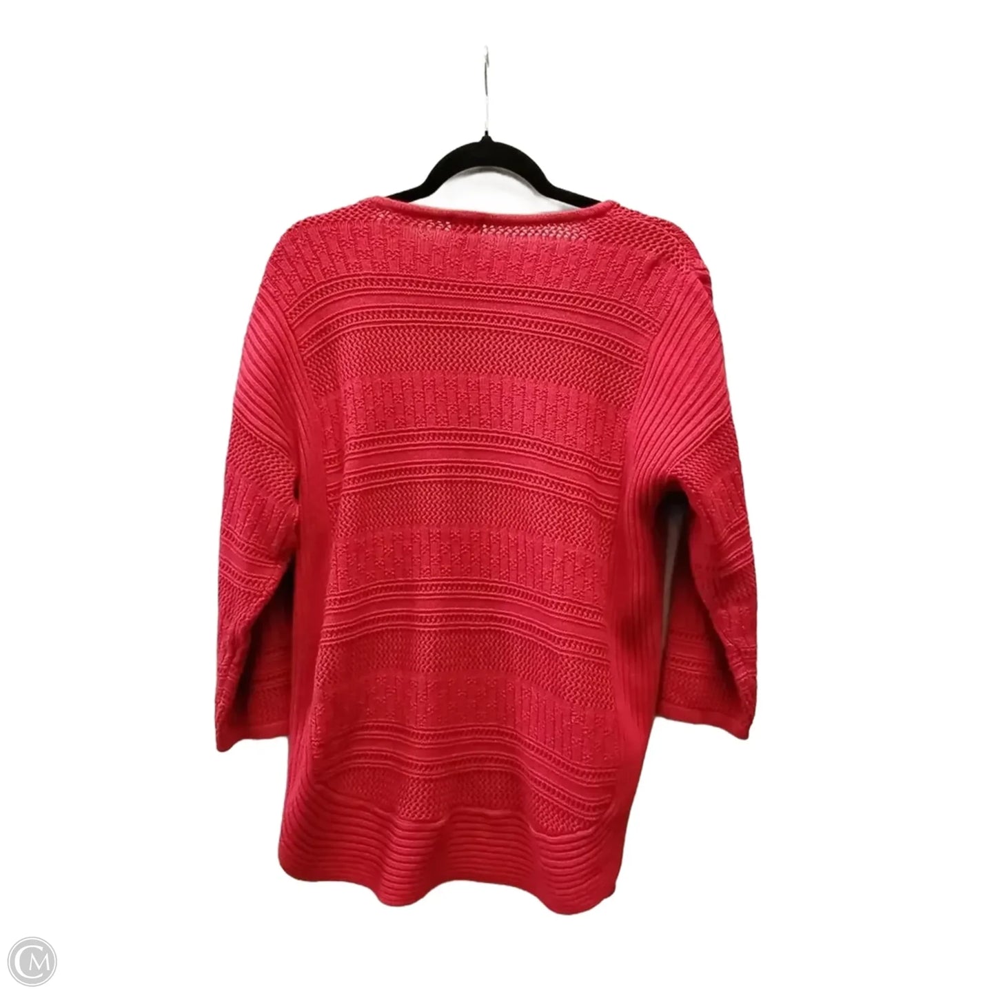 Sweater By Lee In Red, Size: Xl