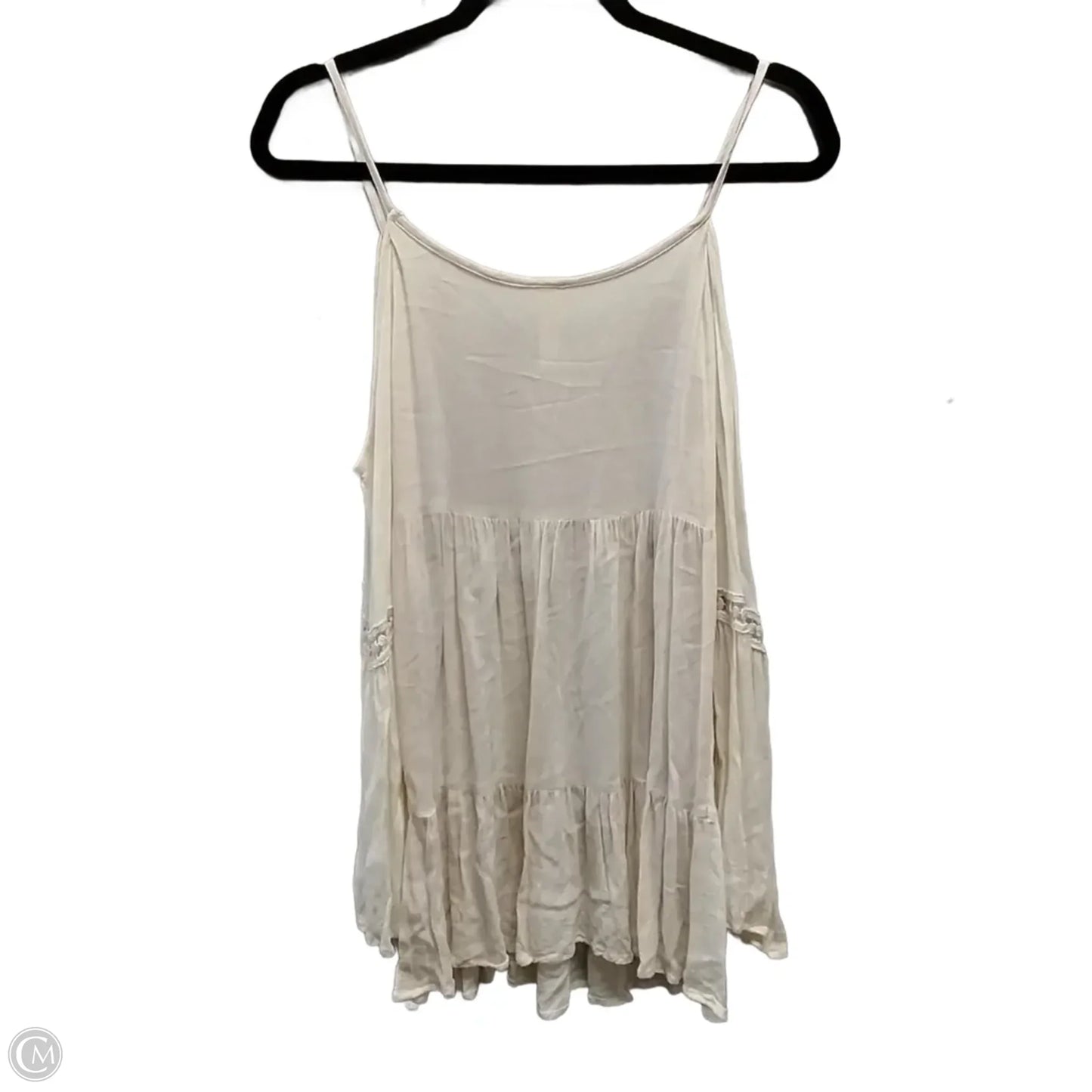 Top Long Sleeve By Clothes Mentor In Cream, Size: L