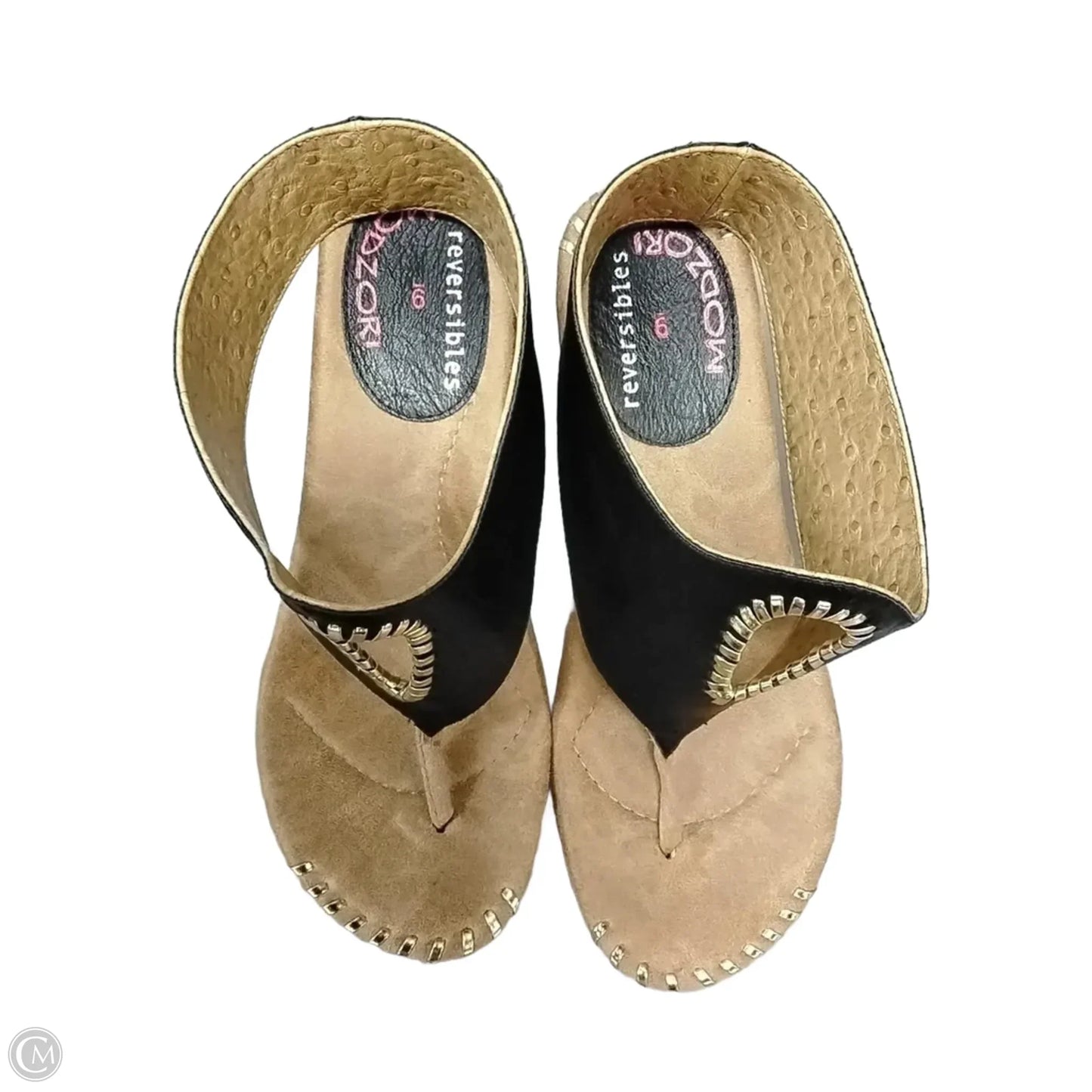 Shoes Heels Wedge By Clothes Mentor In Black, Size: 9