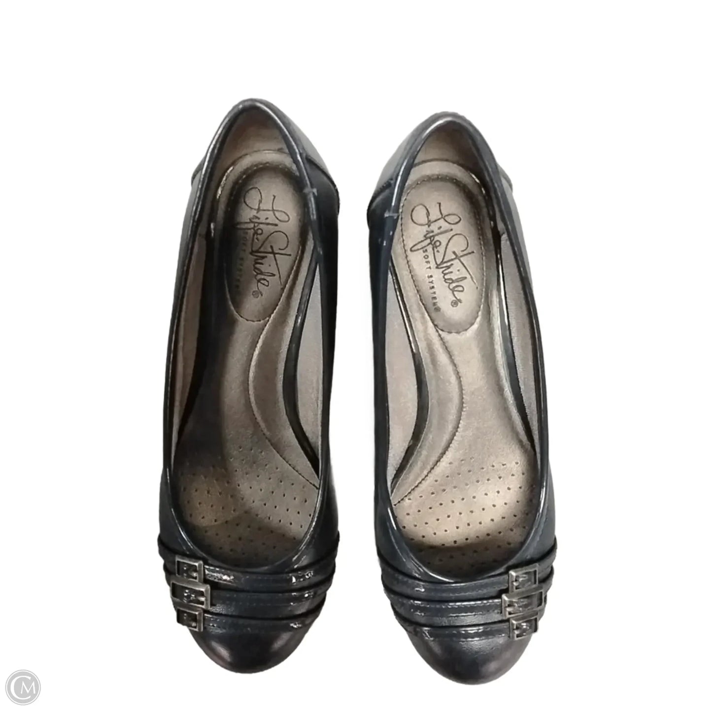 Shoes Flats By Clothes Mentor In Blue, Size: 6