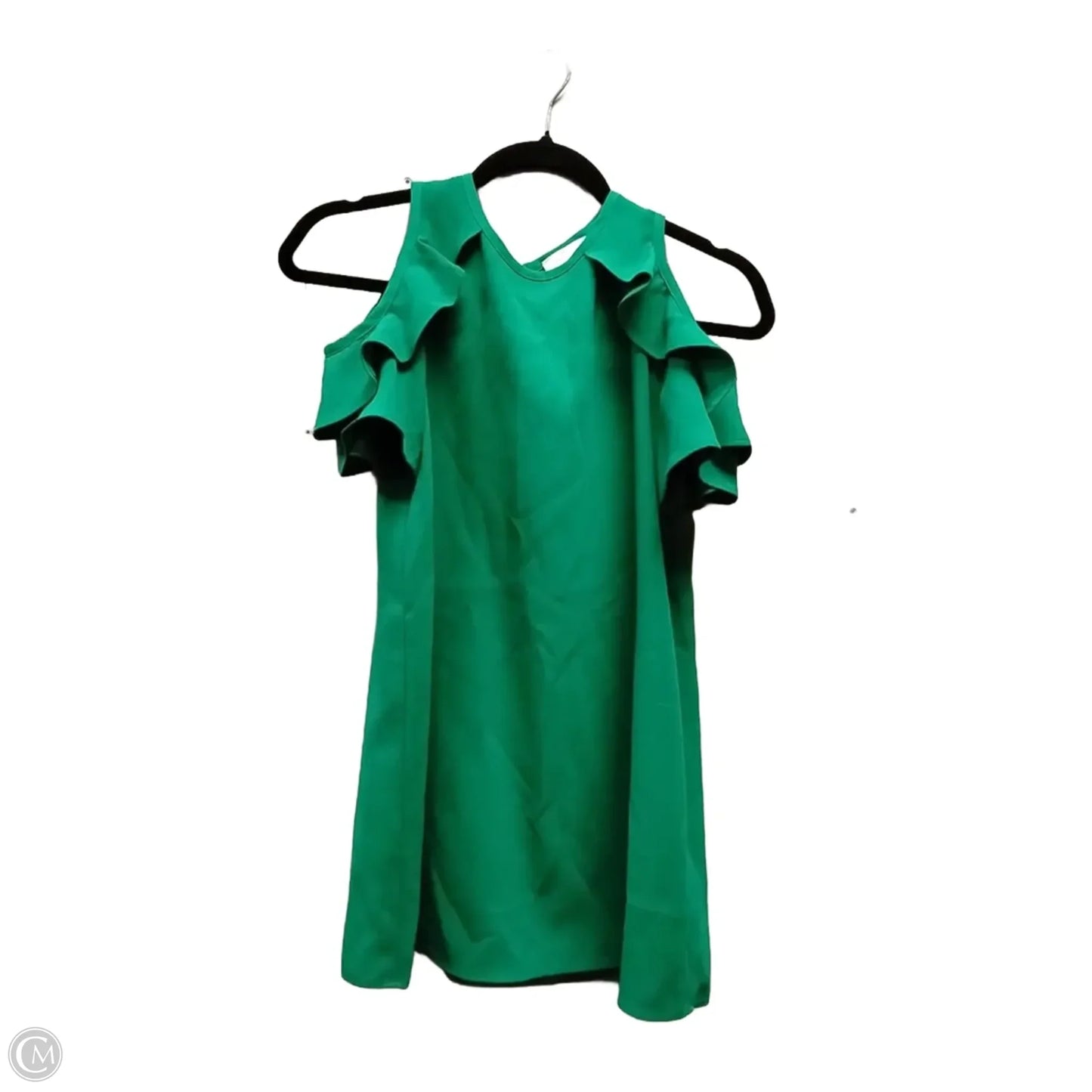Blouse Designer By Kate Spade In Green, Size: 10