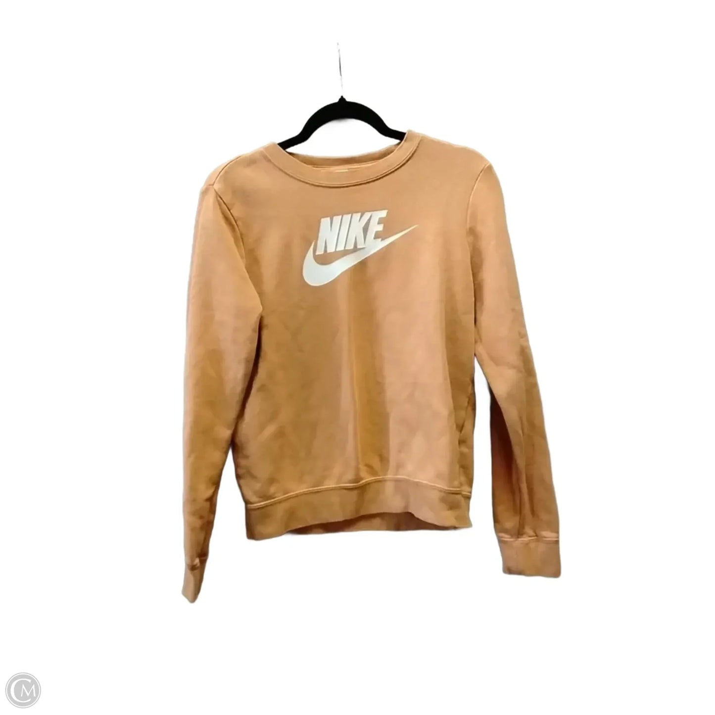 Athletic Sweatshirt Crewneck By Nike In Orange, Size: Xs