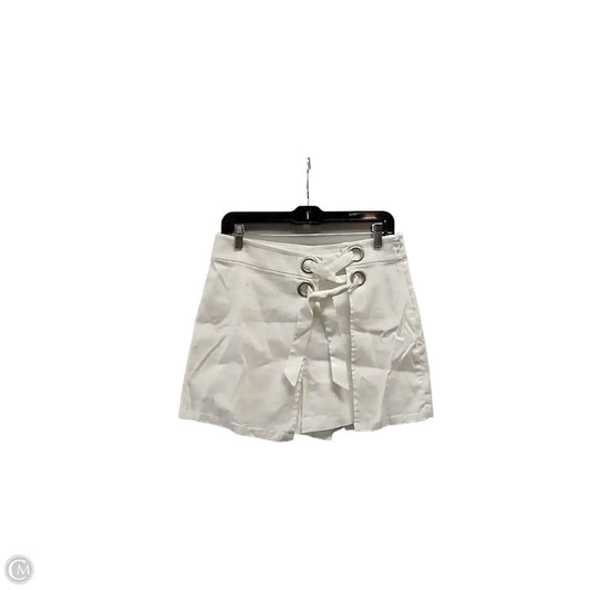Skort By Leith In White, Size: M