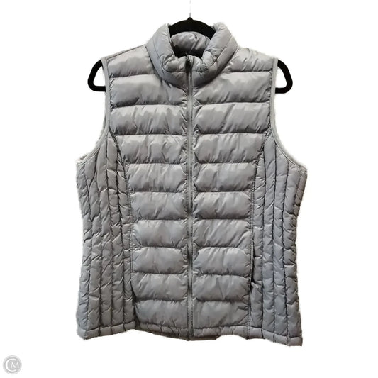 Vest Puffer & Quilted By 32 Degrees In Grey, Size: L
