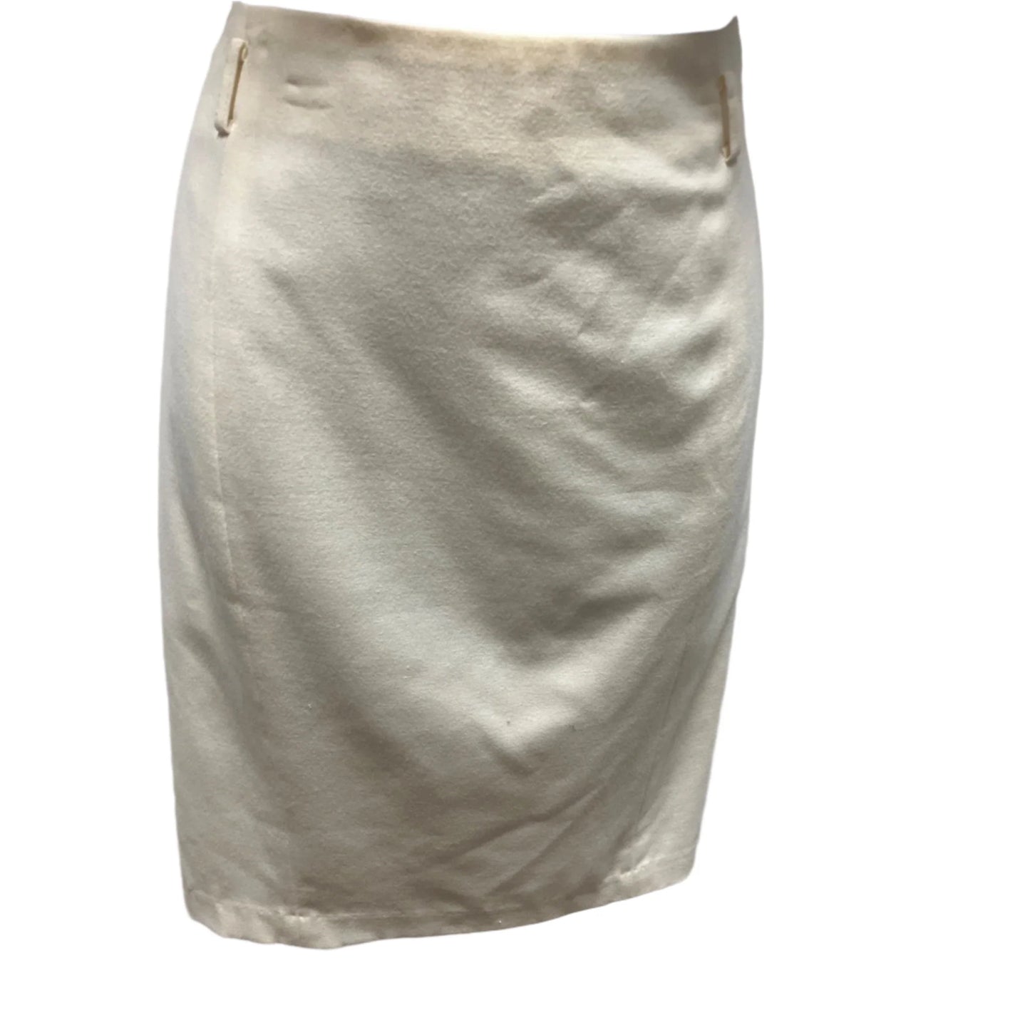 Skirt Midi By Cato In ivory Size: 12