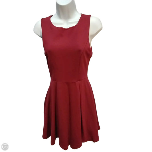 Dress Party Short By Monteau In Red, Size: S