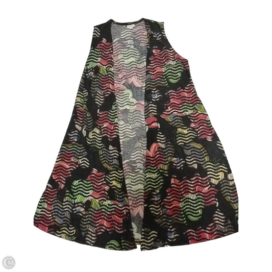 Sweater Cardigan By Lularoe In Multi-colored, Size: M