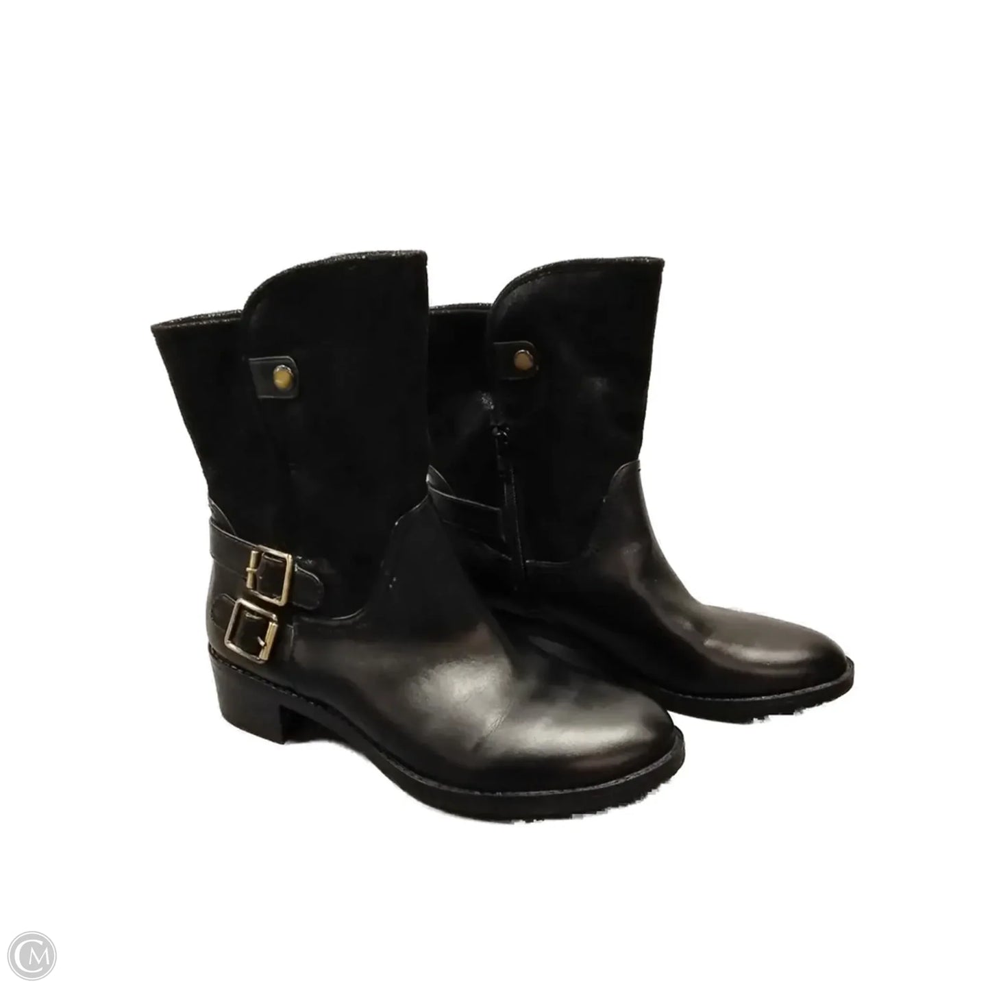 Boots Ankle Heels By Naturalizer In Black, Size: 8