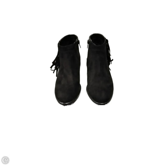 Boots Ankle Heels By Aerosoles In Black, Size: 6